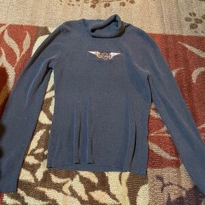 Women’s Harley Davison Turtleneck Large Gently Uesd